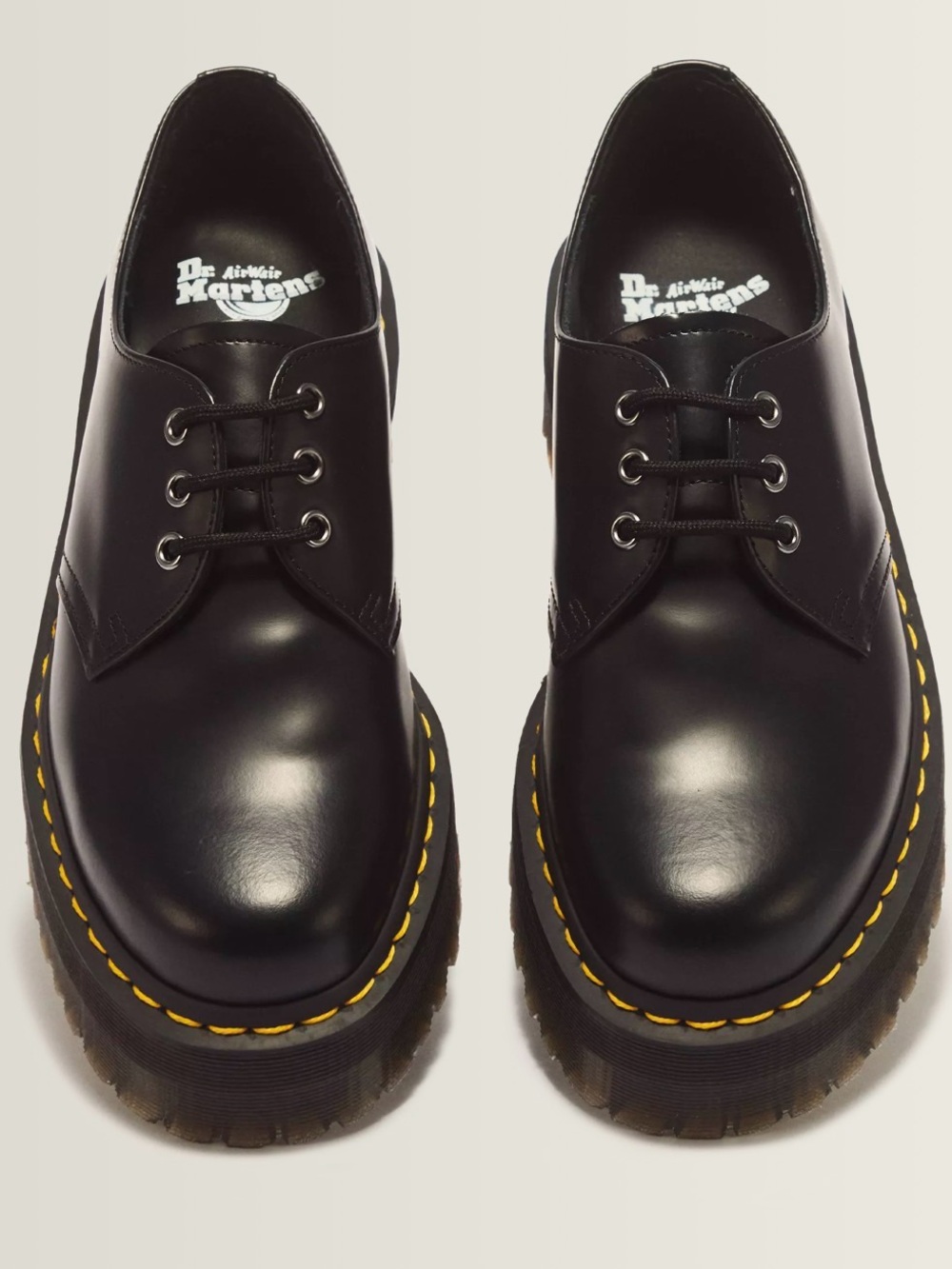 Dr. Martens Black platform oxfords, Women’s size 6